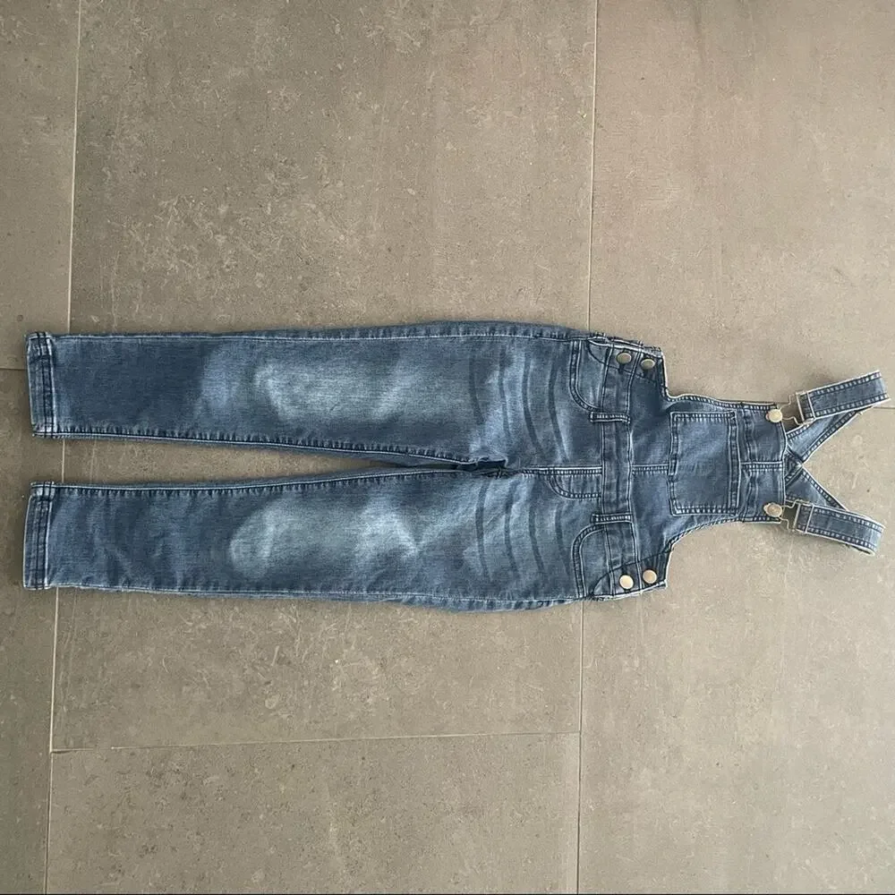 Balera Dancewear Denim Overalls dance costume Size Kids- 8-10